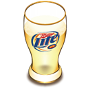 miller, beer Black icon