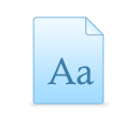 Font PaleTurquoise icon