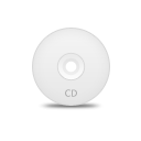 Cd, disc, save, Disk WhiteSmoke icon
