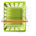 shopping cart Black icon