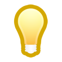 light, Energy, bulb, bulb on, hint, tip, Idea Black icon