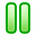 Pause Green icon