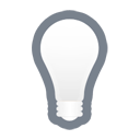 light, bulb, tip, off, Energy, hint Black icon
