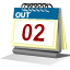 date, Schedule, Calendar Black icon