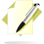 writing, write, Edit Black icon