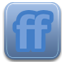 Friendfeed SteelBlue icon