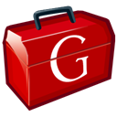 googlee, toolkit DarkRed icon