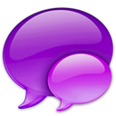 Balloon, pink, Small DarkOrchid icon