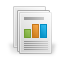 document, chart, paper, graph Icon