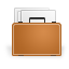Briefcase, File, paper, document Peru icon