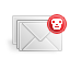 envelop, Email, mail, Spam, Message, Letter Gainsboro icon