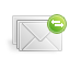 Message, mail, envelop, Email, Letter, syncronized Gainsboro icon