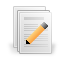 Edit, paper, document, writing, write, File Icon