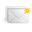 mail, Email, Letter, new, Message, envelop Gainsboro icon