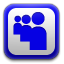 Myspace MediumBlue icon