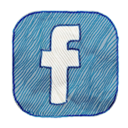 Social, social network, Facebook, Sn SteelBlue icon