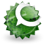 Technorati Black icon