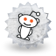 Reddit Gainsboro icon