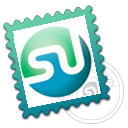 Stumbleupon, Stamp, postage MediumAquamarine icon
