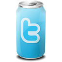 social network, drink, twitter, Social, Sn Black icon