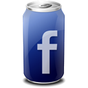 drink, Social, social network, Facebook, Sn Black icon