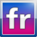 social network, flickr, Social MediumVioletRed icon