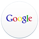 google, Badge WhiteSmoke icon