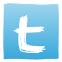 twitter, Social, Sn, social network SkyBlue icon