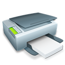 File, Print, printer, document, paper Black icon