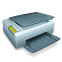 Print, nopaper, printer Black icon