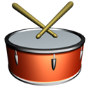 Drum Black icon