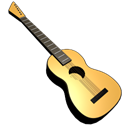 guitar Black icon