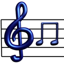 notation, musical Black icon