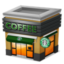 food, Shop, Coffee DarkSlateGray icon