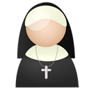 nun DarkSlateGray icon