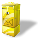 envelop, Email, Letter, mail, Message, Box Black icon