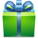gift, present ForestGreen icon