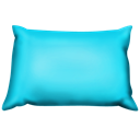 pillow, Blue Turquoise icon