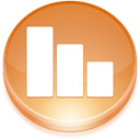 Stats, statistics SandyBrown icon