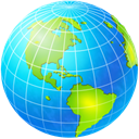 earth, globe, world, planet DodgerBlue icon