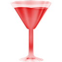 wineglass, red Black icon