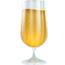 Full, beerglass Black icon