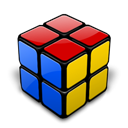 cube, rubik, pocket Black icon