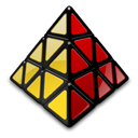 pyraminx, meffert Black icon