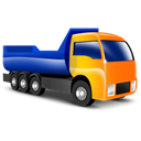 transport, truck, vehicle, Automobile, transportation Black icon