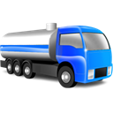 transportation, Automobile, tanker, vehicle, transport, truck Black icon