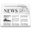 Newspaper, headline, News WhiteSmoke icon