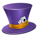hat, Cap, poker DarkSlateBlue icon