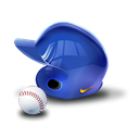 helmet, sport, baseball Black icon