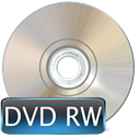 disc, Dvd, Rw Silver icon